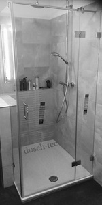 Zimny dusch-tec HSK Rahmenlos KS
